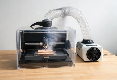 Fume extraction airflow chamber
