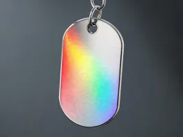 Metal color marking sample